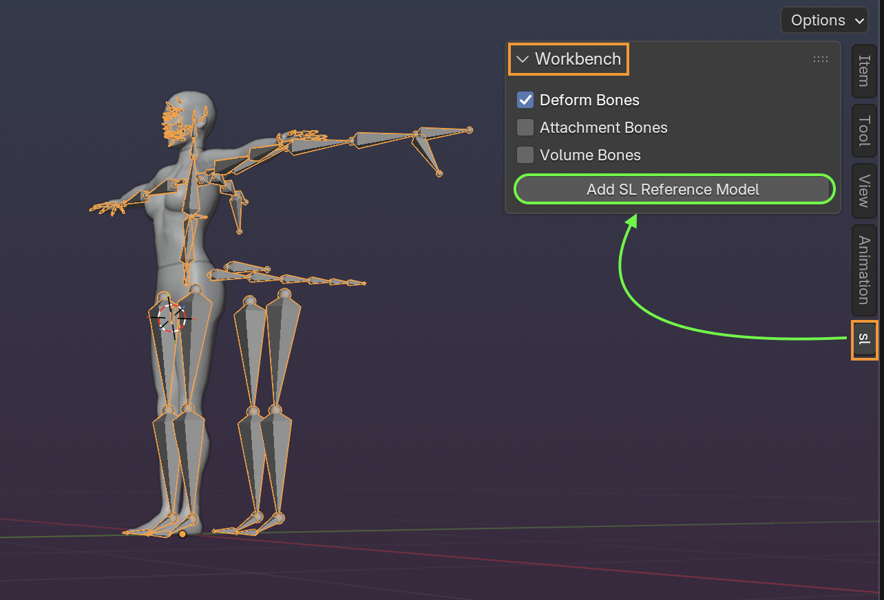 The Avatar Workbench in Blender